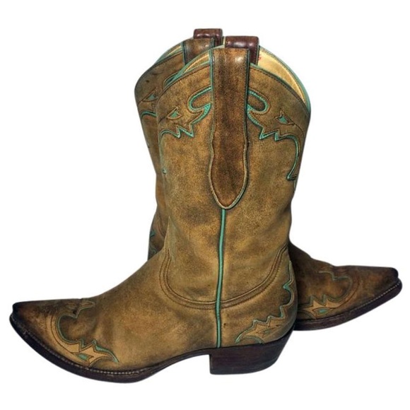 OLD GRINGO Brown Cowgirl Boots Women Size 7